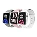 VATI Sport Band Compatible with Watch Band 40mm 44mm 42mm 38mm, Soft Silicone Sport Strap Replacement Bands Compatible with 2018 Watch Series 4, Series 3/2/1 S/M M/L