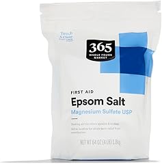 365 by Whole Foods Market, First Aid Epsom Salt, Magnesium Sulfate USP, 64 Ounce