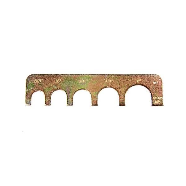 PENSON & CO. PTCRP1234DB CRP-1234-DB 1/2 Inch & 3/4 Inche Pex Crimper Plumbing Crimping Tool Cmobo Copper Ring with GoNoGo Gauge, Red - Image 5