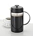 BonJour Coffee Unbreakable Plastic French Press, 33.8-Ounce, Ami-Matin(tm), Black