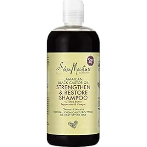 SHEA MOISTURE Jamaican Black Castor Oil Strengthen and Restore Shampoo, 506 ml (Pack of 1)