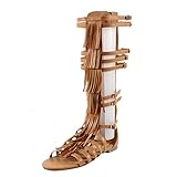 West Blvd Nairobi Fringe Gladiator Sandals