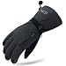 MCTi Waterproof Mens Ski Gloves Winter Warm 3M Thinsulate Snowboard Snowmobile Cold Weather Gloves Grey X-Large primary