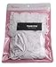 TAKIYA Women's 3 Pieces Lace Garter Belt Stockings Sets with Butterfly Panty (White 2)