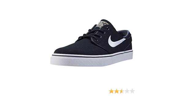 Amazon.com: Tenis de skate de lona Stefan Janoski Zoom SB, de Nike, negro :  Ropa, Zapatos y Joyería