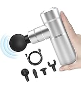 Comfier Mini Massage Gun,Pocket-Sized Small Massage Gun, Deep Tissue Muscle Massage Gun for Pain ...