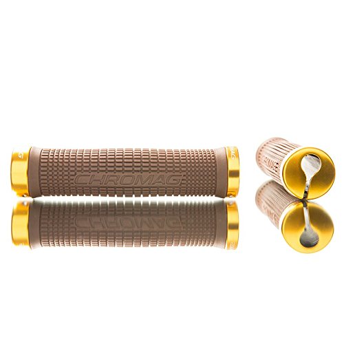 Chromag Grip Squarewave Brn/Gld