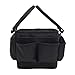 Everything Mary Craft Bag Organizer Tote, Black - Storage Art Caddy for Sewing & Scrapbooking - Crafts Supply Carrier w/Handle for Supplies & Tools - Organization for School, Medical, Office