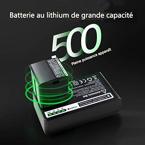 Godox AD200Pro AD200 Pro TTL Flash de Studio 200Ws 2.4G HSS 1/8000s Flash Double Tête avec Batterie Lithium Haute Performance Compatible for Nikon Canon Sony Fuji Olympus Panasonic Pentax Caméra - Image 6