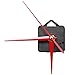 SelfTek Durable Quartz Clock Movement Mechanism Repair Simple DIY Tool Kit with Red Hands Replacement