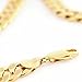 FOLLOWMOON Cool Heavy 18K Gold Plated Mens Necklace Chain Link Jewelry 24