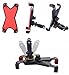 MaxMiles Bike Phone Holder Universal Adjustable Rotating Bicycle iPhone Mount Smartphone Handlebar Cell Phone Holder for iPhone 7 6s 6 5s 5c 5, Samsung and Other Accessories (red)