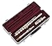 Gator Cases Lightweight Molded Flute Case with Locking Latch and Plush Lined Interior; B and C Foot Fit, Stackable (GC-FLUTE-B/C)