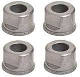 (4) Front Wheel Bushings/Flange Bearings Replaces M123811, GX10059 - Fits John Deere: D140, D110, D105, D130, L120, L110, L130, LA115, LA105, L100, X125, LA145, D100, D160, L111, L118, & More