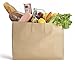 GSSUSA 16x6x12 Large Paper Bags with Handles 100Pcs, Gift Bags, Bag for Small Business Bulk, Brown Paper Shopping Bag for Boutique, Merchandise, Clothing, Grocery, Food Service Take Out