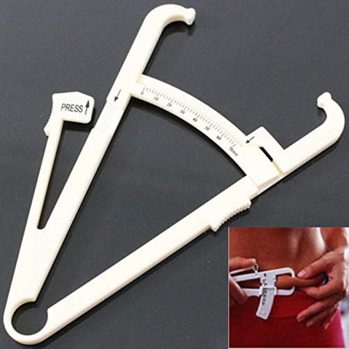 xiaoyamyi 1 Pc Body Fat Loss Tester Calculator Caliper Fitness Clip Fat Measurement Tool for Home Decoration(None Picture Color)