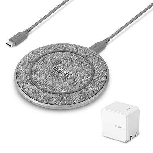 Moshi Otto Q 15W Wireless Charger & Qubit 18W USB C Charger, Fast