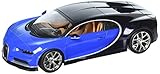 BBURAGO 1:18 Bugatti Chiron Blue Diecast Model Roadster