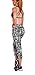 Active Workout Capri Leggings, Yoga Pants For Women With Prints