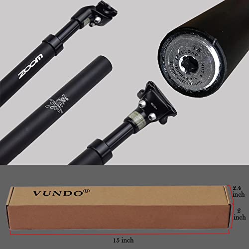 Zoom Bike Suspension Seatpost Bicycle Seat Post Replacement Lightweight