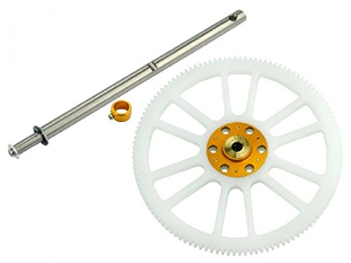 Microheli Delrin Main Gear w/ Auto-Rotation Hub set (GOLD) - BLADE 200 SRX / 200 S