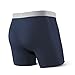 Saxx Underwear Men's 24-Seven Boxer Fly Navy Medium