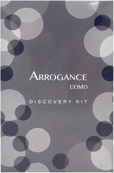 Arrogance Uomo Men Gift Set Shower Shampoo 200ml Deodorant Spray 150ml