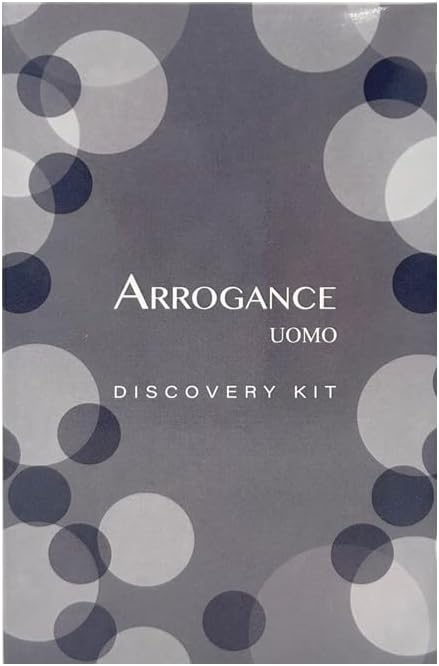 Arrogance Uomo Men Gift Set Shower Shampoo 200ml Deodorant Spray 150ml