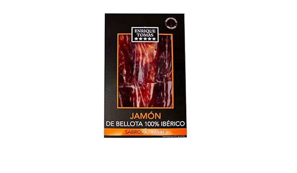 Jamón de Bellota 100% Ibérico Sabroso - Sobre 80 gr : Amazon ...