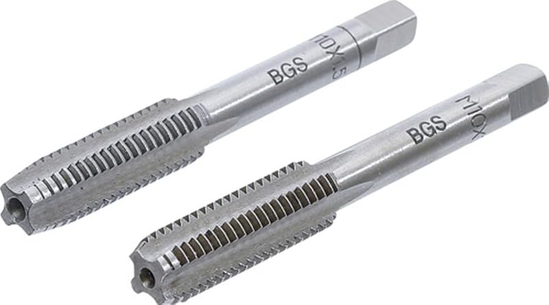 BGS 1900-M10X1.5-B Tap Set Starter Plug M10 x 1.5 2 pcs