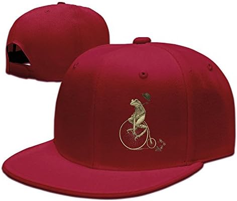 Frog On Bike Penny Farthing Bicycle Gift Baseball Caps Trucker Hats