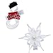 LCLHB Christmas Element Ribbon Hair Bows Barrettes For Babies Girls Women Children 2 inch -3 inch