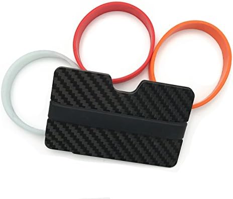 STARIM Minimalist credit carbon fiber business card holder for men