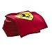 Ferrari Shield Red Fleece Blanket