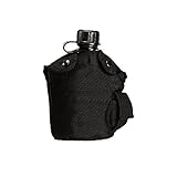 Rothco Enhanced Nylon 1Qt Canteen Cover, Black