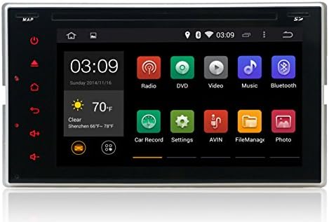 Carfond 6.2-Inch Android 4.4.4 Kitkat Tablet Double Din In Dash Car DVD Player GPS Navigation Stereo