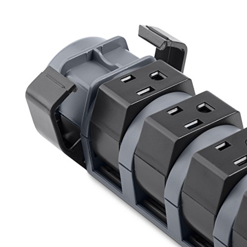Belkin Power Strip Surge Protector with 8 Rotating AC Outlets 6 ft