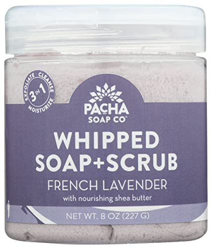 Pacha Soap, Soap Scrub Whipped French Lavender, 8