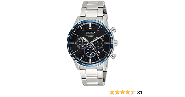 Seiko Men's Analogue Quartz Watch with Stainless Steel Strap SSB357P1 :  Amazon.com.au: Clothing, Shoes \u0026 Accessories