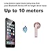 Aurorax Mini Bluetooth Headphones, 4.1 Wireless Headset Earbud Headphone Earphone For iPhone 7 6 6s (Rose Gold)