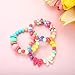 Bememo 6 Sets of Princess Necklace Bracelet Play Jewelry Little Girls Costume Necklaces Toddler Dress up Jewelry (Style 2)