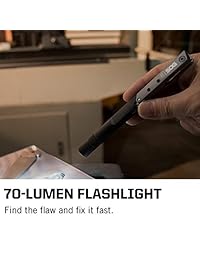 SOG Varilla Q2 Multiherramienta   Hoja de 2.5 pulgadas, destapa botellas, desarmador, linterna LED (ID1011 CP)