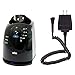 Braun Clean and Charge Station for Pulsonic Series 7 Shavers (Black) and Charger Cord Bundle (2 Items)