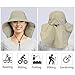 Solaris Sun Hat with Neck Flap, UPF 50 Sun Protection Lightweight Sun Cap for Men Women, Wide Brim Hat for Fishing Hiking Beach Safari, Olive