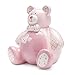 FORLONG Ceramic Piggy Bank , Bear Coin Bank, Money Box - Pink