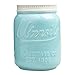 Mason Jar Ceramic Set Utensil Crock and Spoon Rest Blue
