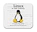 Neurons Not Included Linux is User Friendly Operating System Geek Mouse Pad