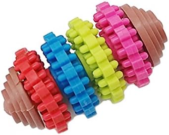 WWYSB Durable Rubber Pet Dog Puppy Cat Dental Teething Healthy Teeth Gums Chew Toy