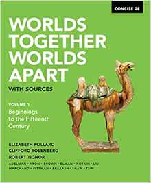 Amazon Com Worlds Together Worlds Apart With Sources 9780393668544 Pollard Elizabeth Rosenberg Clifford Tignor Robert Karras Alan Adelman Jeremy Aron Stephen Brown Peter Elman Benjamin Kotkin Stephen Liu Xinru Marchand Suzanne