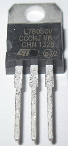 microtivity Pack of 5 7805 +5V Linear Voltage Regulator ICS